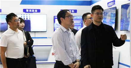 贵州省铜仁市江口县委副书记、县长辜应强一行莅临罗普特集团考察